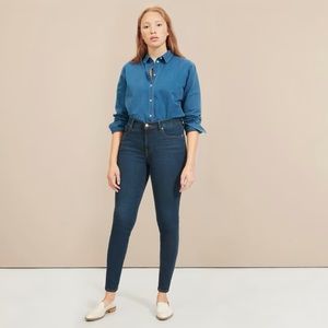 Everlane Authentic Stretch Mid-Rise Skinny Jean